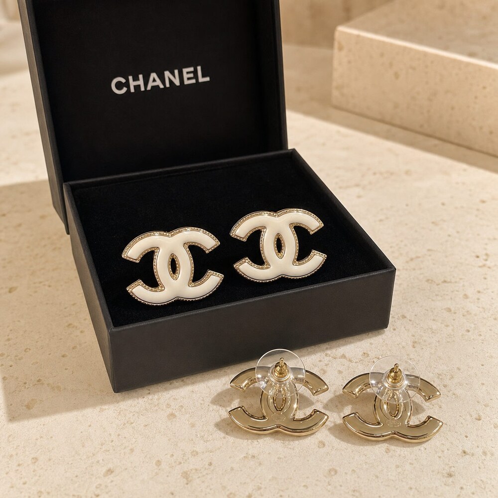 CHANEL Classic Parisian Earrings Style 37 | New with Box - Picture 5 of 9
